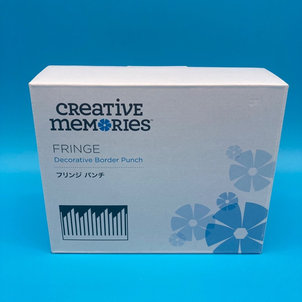Creative Memories Fringe Decorative Border Punch Like New With Box - Picture 2 of 7